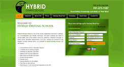 Desktop Screenshot of hybriddrivingschools.com