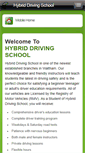 Mobile Screenshot of hybriddrivingschools.com